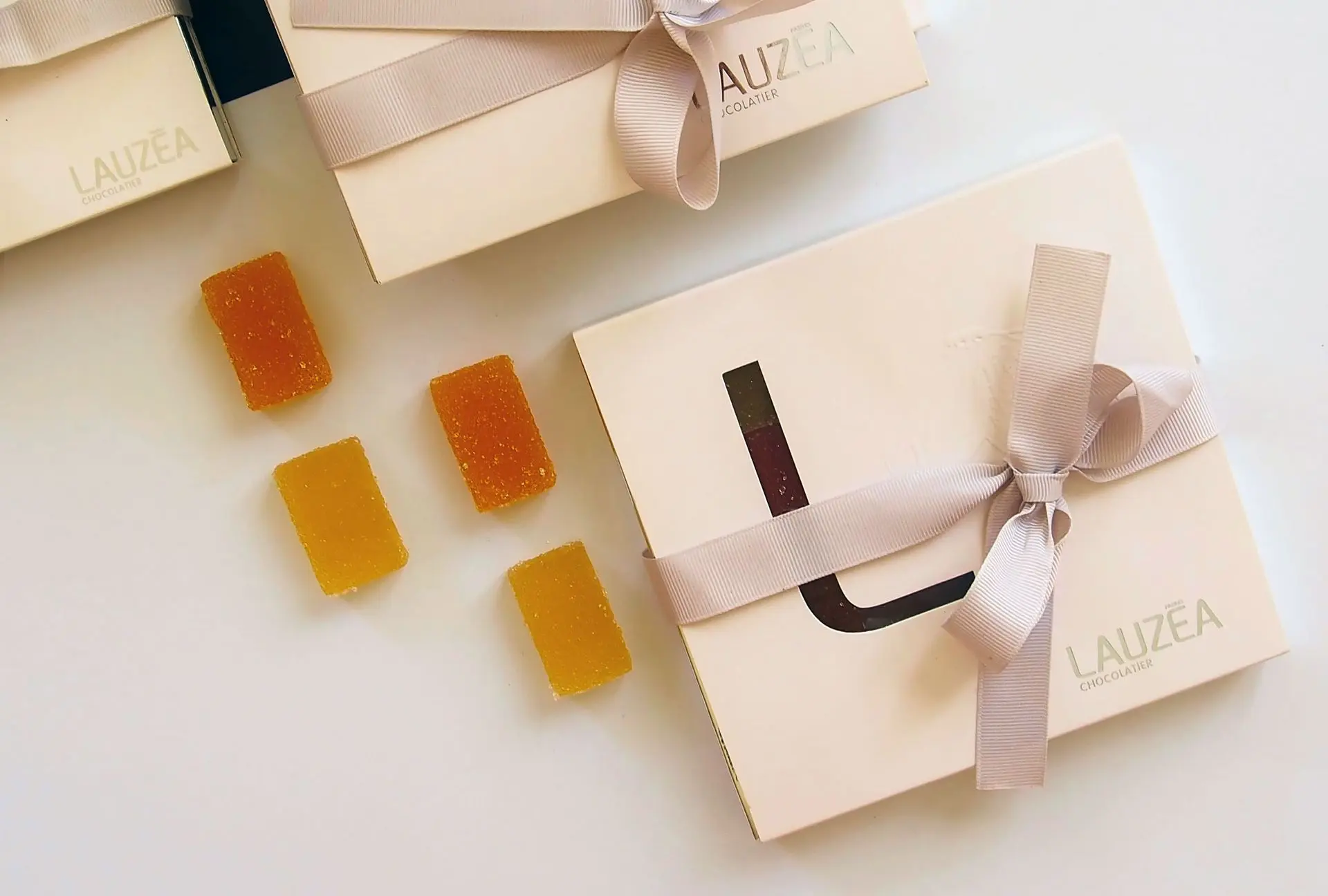 Coffret Lauzéa chocolats et pâtes de fruits